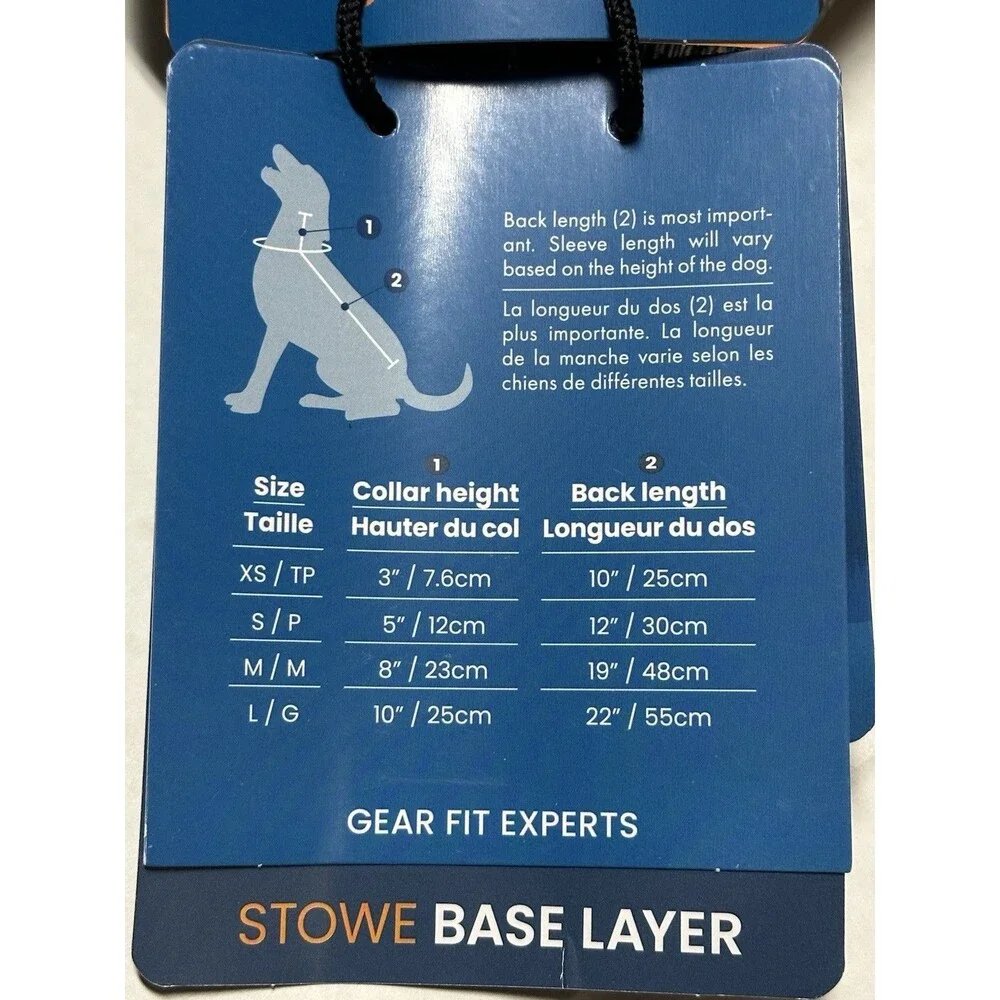 NEW Kurgo Stowe Base Layer Dog Bodysuit Size Small Heather Black Recovery Suit